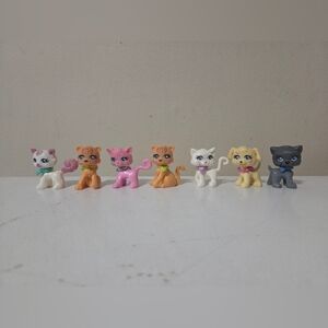 Polly Pocket Sparkling Pets Set Of 7